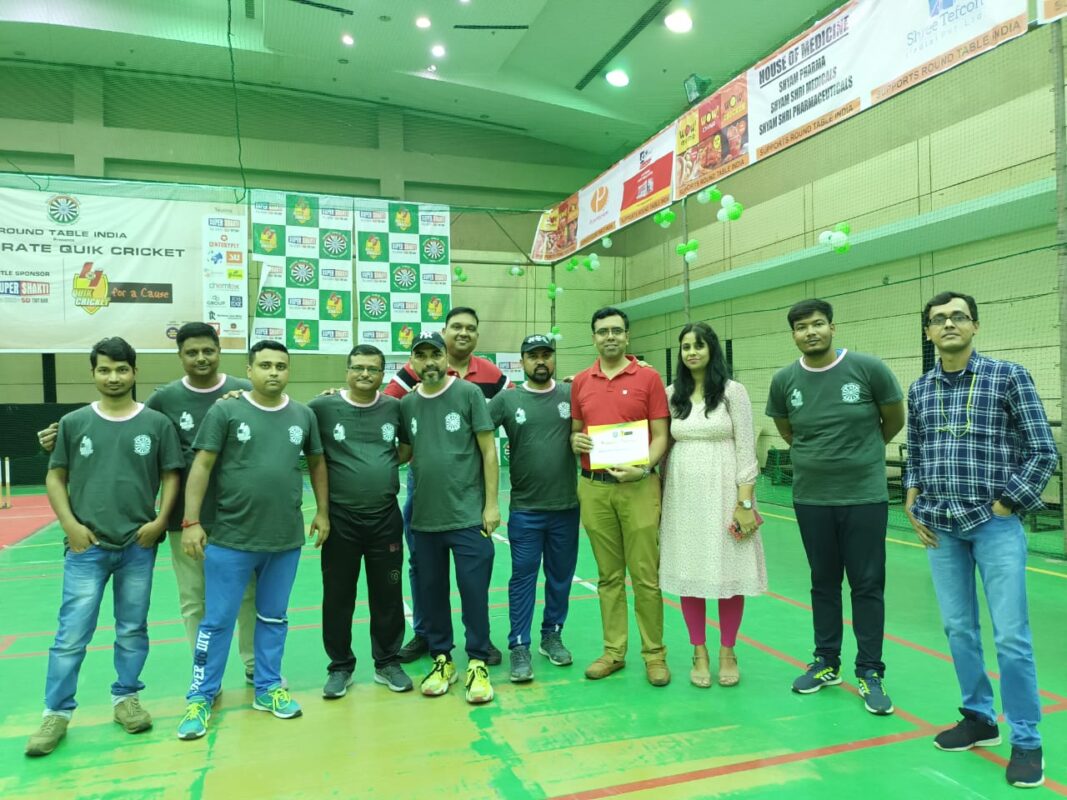 Calcutta Round Table 4 - Quik Cricket Tournament - Softweb Technologies Pvt. Ltd.
